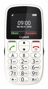Gigaset GL395 5,59 cm (2.2") 90 g Bianco Telefono per anziani Gigaset GL395 5,59 cm (2.2") 90 g Bianco Telefono per anziani