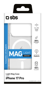 SBS TELIGMAGIP1763PT custodia per cellulare 15,9 cm (6.28") Cover Trasparente SBS TELIGMAGIP1763PT custodia per cellulare 15,9 cm (6.28") Cover Trasparente