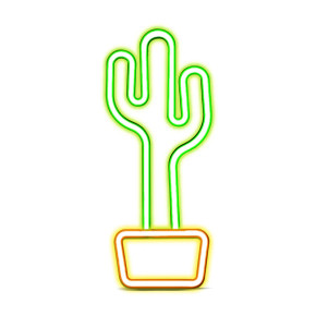SBS Luce Decorativa Ambient LED Neon Cactus – Verde