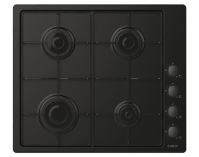 Candy Idea Piano Cottura CHW6LBB a Gas 4 Fuochi Gas Colore Nero Candy Idea Piano Cottura CHW6LBB a Gas 4 Fuochi Gas Colore Nero