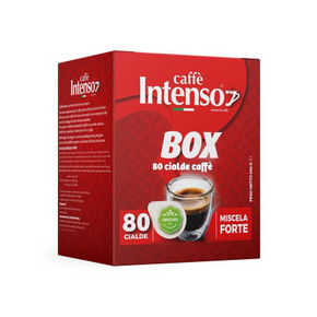 Intenso Caffè 80 Cialde ESE 44mm Miscela Forte – 100% Robusta Intenso Caffè 80 Cialde ESE 44mm Miscela Forte – 100% Robusta