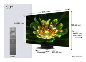 TCL C79K Serie Smart TV QD-MiniLED 4K 50" 50C79K, 144Hz, Dolby Vision IQ & Atmos, Google TV TCL C79K Serie Smart TV QD-MiniLED 4K 50" 50C79K, 144Hz, Dolby Vision IQ & Atmos, Google TV