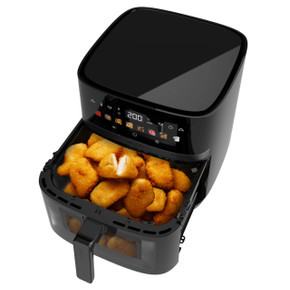 Cecotec Cecofry&Grill Duoheat 8000 Singolo 8 L Indipendente 2200 W Friggitrice ad aria calda Nero Cecotec Cecofry&Grill Duoheat 8000 Singolo 8 L Indipendente 2200 W Friggitrice ad aria calda Nero