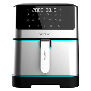 Cecotec Cecofry Supreme 8000 Singolo 8 L Indipendente 1800 W Friggitrice a basso contenuto di grassi Nero, Acciaio inox Cecotec Cecofry Supreme 8000 Singolo 8 L Indipendente 1800 W Friggitrice a basso contenuto di grassi Nero, Acciaio inox