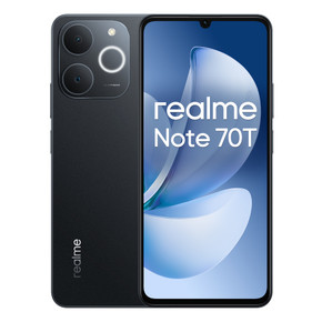 realme Note 70T 17,1 cm (6.74") Doppia SIM Android 15 4G USB tipo-C 4 GB 256 GB 6000 mAh Nero realme Note 70T 17,1 cm (6.74") Doppia SIM Android 15 4G USB tipo-C 4 GB 256 GB 6000 mAh Nero