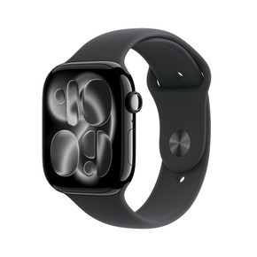 Apple Watch Series 11 GPS 46mm Cassa Alluminio Jet Black con Sport Band Nero - S/M Apple Watch Series 11 GPS 46mm Cassa Alluminio Jet Black con Sport Band Nero - S/M