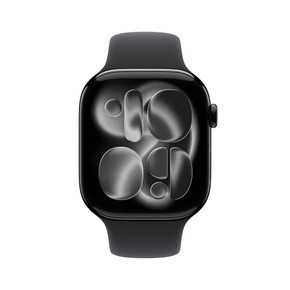 Apple Watch Series 11 GPS 46mm Cassa Alluminio Jet Black con Sport Band Nero - S/M Apple Watch Series 11 GPS 46mm Cassa Alluminio Jet Black con Sport Band Nero - S/M