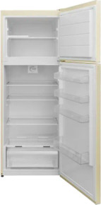 Akai Frigorifero Doppia Porta AKFR453CMV 453 Lt, Less Frost, Classe E, Colore Sabbia - Design Elegante Akai Frigorifero Doppia Porta AKFR453CMV 453 Lt, Less Frost, Classe E, Colore Sabbia - Design Elegante