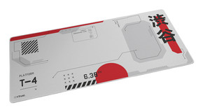 Trust GXT 759 XXL Tappetino per mouse per gioco da computer Nero, Grigio, Rosso, Bianco