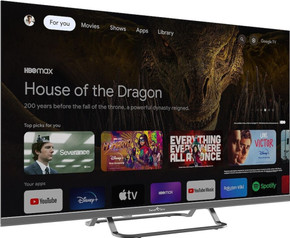 TV SmartTech QLED 32" 32QG01V Full HD Google TV Tecnologia Quantum Dot HDR10 DVB-T2/S2/C