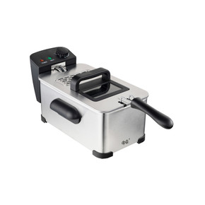 DPM Friggitrice Elettrica AUREO DPMHD303 – 2000W 3 Litri – Acciaio Inox