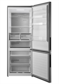 Midea MDRB593FGE46 Frigorifero Combinato 435L No Frost Acciaio Inox