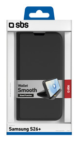 SBS TEWALSAS26PK custodia per cellulare Custodia a borsellino Nero