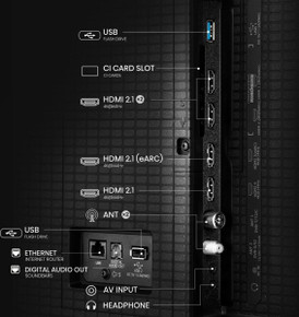 Hisense U7Q 65U79Q TV 165,1 cm (65") 4K Ultra HD Smart TV Wi-Fi Nero