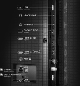 Hisense 50A79Q TV 127 cm (50") 4K Ultra HD Smart TV Wi-Fi Nero