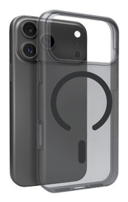 PURO Daylight custodia per cellulare 17,5 cm (6.9") Cover Nero, Translucent