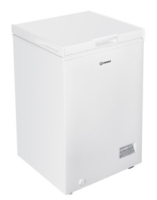 Indesit INCF 984 E Congelatore orizzontale a libera installazione, Statico , 55 cm, Classe E, Bianco, 40 db, h 85cm