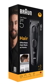 Braun HC5530 tagliacapelli Nero 17 Nichel-Metallo Idruro (NiMH)