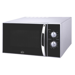 DCG Eltronic MWG825N forno a microonde Nero, Argento Microonde combinato Superficie piana 25 L 800 W