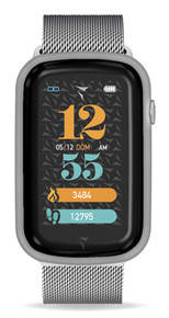 Techmade Steps 3,68 cm (1.45") 44 mm Digitale Touch screen Grigio