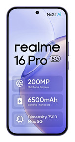 realme 16 Pro 17,3 cm (6.8") Doppia SIM 5G 8 GB 512 GB 6500 mAh Viola