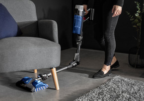 Rowenta RH20C2 Aspirapolvere a bastone 2 in 1 Batteria Secco e bagnato Senza sacchetto 0,4 L 250 W Nero, Blu