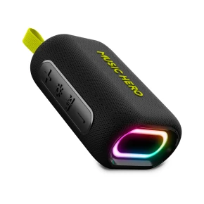SBS B-Box Speaker Wireless 10W con Luci LED Multicolore - Nero