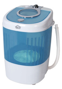DCG Eltronic ML5950 lavatrice Caricamento dall'alto 2 kg Blu, Bianco