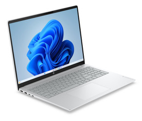 HP OmniBook 3 Laptop 16-bu0010nlx Intel Core 3 Computer portatile 40,6 cm (16") 2K 12 GB DDR5-SDRAM 512 GB SSD Wi-Fi 6 (802.11ax) Windows 11 Home Grigio, Argento