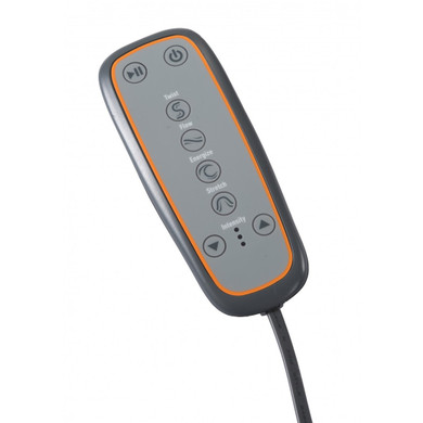 HoMedics Stretch massaggiatore Indietro, Polistirene antiurto, Spalle Beige, Grigio, Arancione