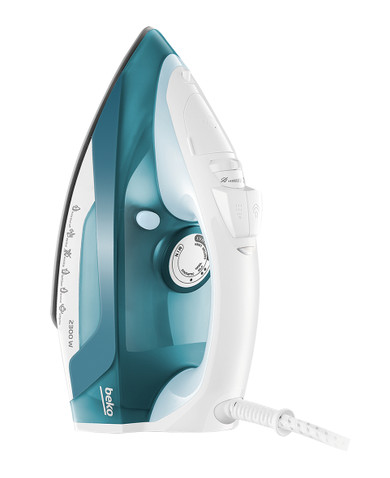 Beko SIM4123T Ferro a vapore Ceramica 2300 W Verde, Bianco