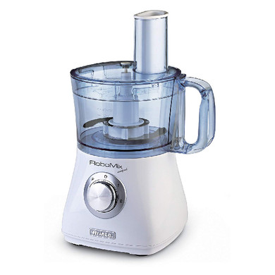 Ariete 1769 Robomix Compact - Robot da cucina - 2 Litri - Set Accessori per Tritare, Affettare, Montare, Impastare, Emulsionare - 500 Watt - Bianco