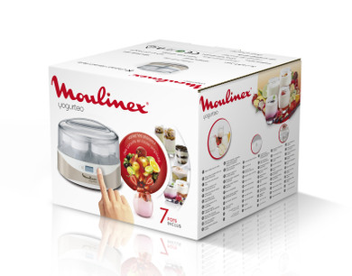 Moulinex YG231E YOGURTIERA YOGURTEO + 7 VASETTI