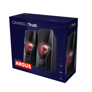Trust GXT 610 Argus altoparlante Nero Cablato 10 W