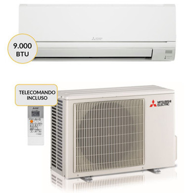 Climatizzatore Monosplit Mitsubishi Electric MSZ-DW25VF 9000 Btu/h Inverter R-32 | A++/A+ | Ultra Silenzioso