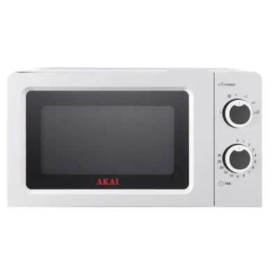 Akai AKMW20SG Microonde 20 lt 700W Bianco Senza Grill