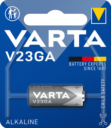 Varta ALKALINE V23GA (Batteria Speciale, 12V) Blister da 1