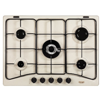 De’Longhi FFS 57 ASV piano cottura Avena Da incasso 68 cm Gas 5 Fornello(i)