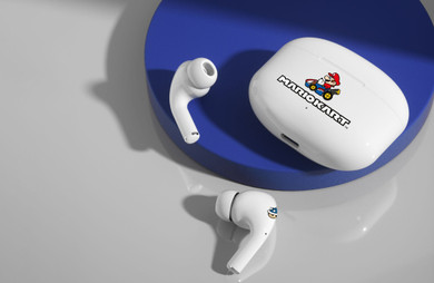 OTL Technologies MK0965 cuffia e auricolare Cuffie True Wireless Stereo (TWS) In-ear MUSICA Bluetooth Bianco