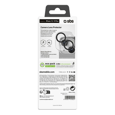 SBS TECAMGLIP15K accessorio per smartphone e telefoni cellulari Protezione dell'obiettivo
