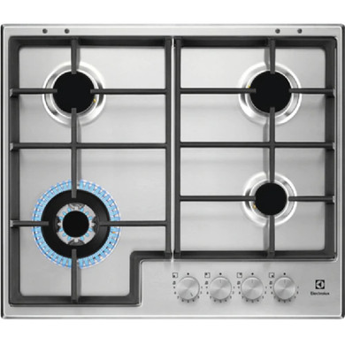 Electrolux EGS64362X Acciaio inossidabile Da incasso 59.5 cm Gas 4 Fornello(i)