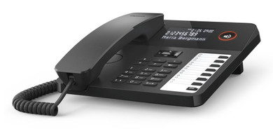 Gigaset DESK 600 Telefono analogico Identificatore di chiamata Nero