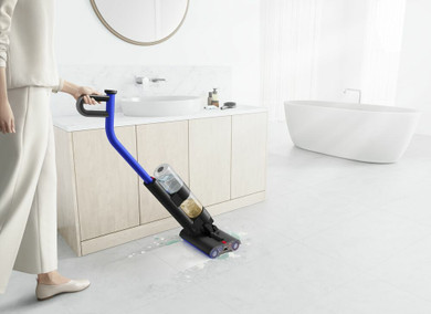 Dyson Wash G1 Aspirapolvere a bastone Batteria Bagnato Senza sacchetto Nero, Blu
