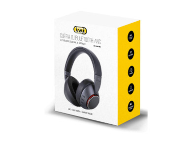 Trevi CUFFIA DJ WIRELESS CON RIDUZIONE RUMORE DJ 12E90 ANC