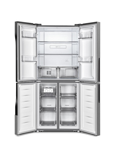 San Giorgio Frigorifero Americano Side by Side SQ50NFXDH 427 Litri, No Frost, Inox, Classe F, Silenzioso