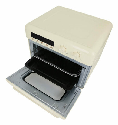 Ardes ARFRYA02W friggitrice Singolo 30 L Superficie piana 2000 W Friggitrice ad aria calda Beige