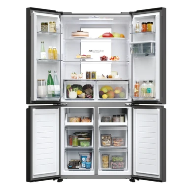 Haier Cube 83 Serie 7 HCR7818DWPT frigorifero side-by-side Libera installazione 467 L D Nero