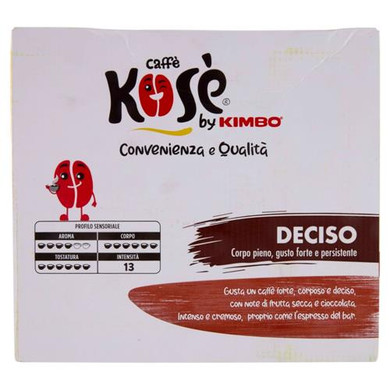Kosè by Kimbo Cialde ESE 44mm Deciso 150 pz - Compostabili