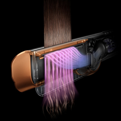 Dyson Airstrait Piastra Asciugacapelli Nichel, Rame (1)