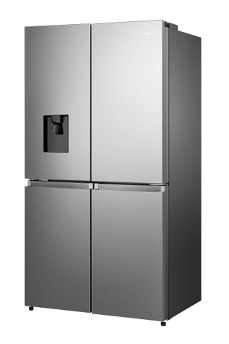 Hisense RQ758N4SWSE frigorifero side-by-side Libera installazione 606 L E Acciaio inox
